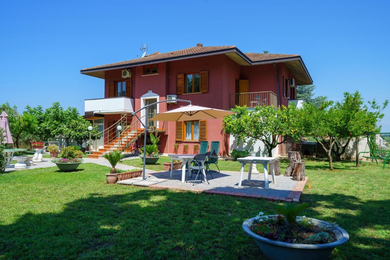 B&B Villa Le Mattine Агрополи Экстерьер фото